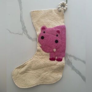 Anthropologie Christmas Stocking